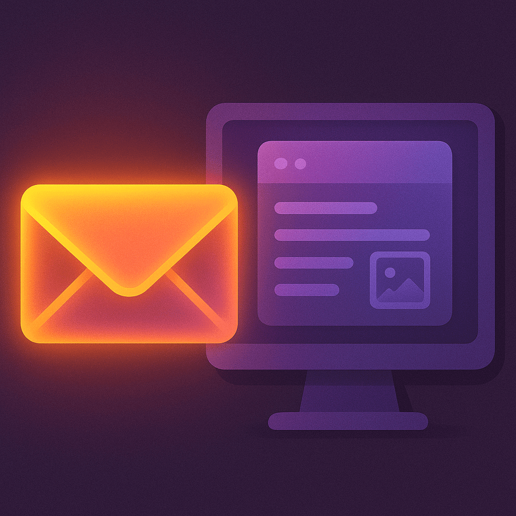 Branded Email Layout preview