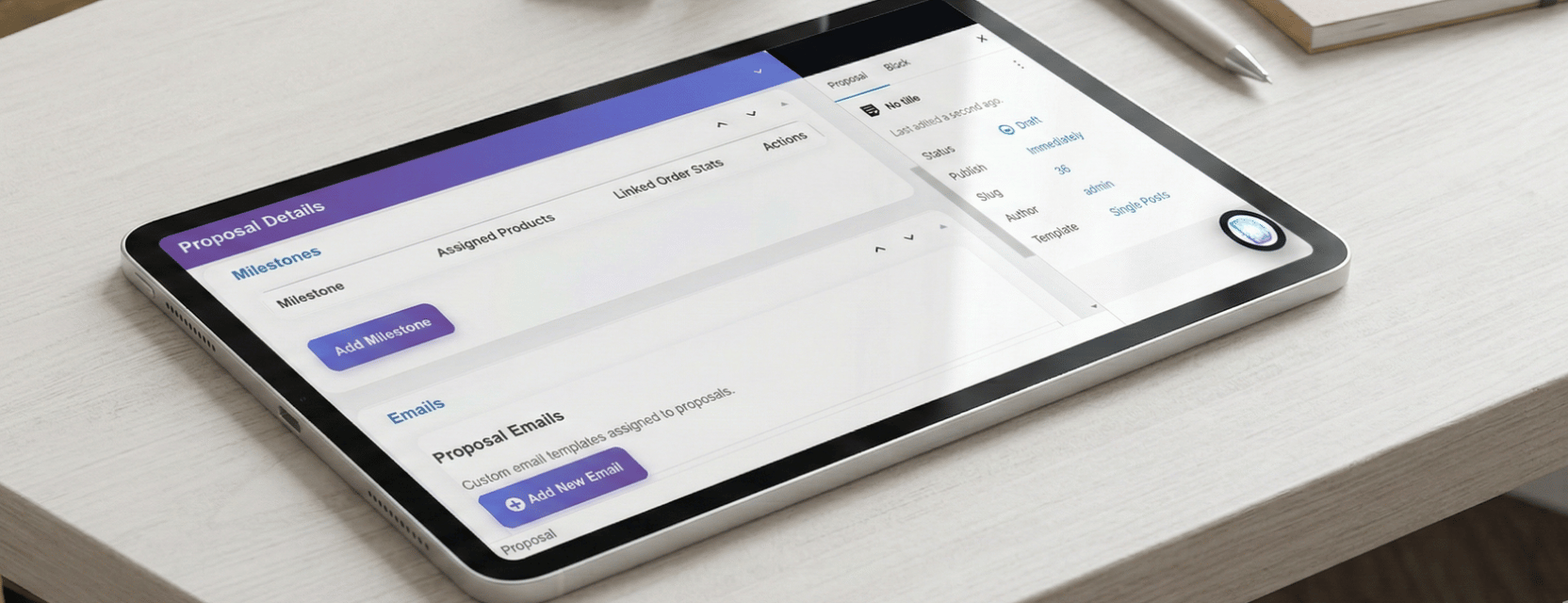 LEO AI Sales Enablement Interface
