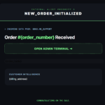 New Order (Admin) Email Template