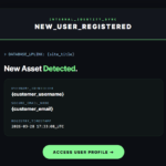 New User Registration Email Template