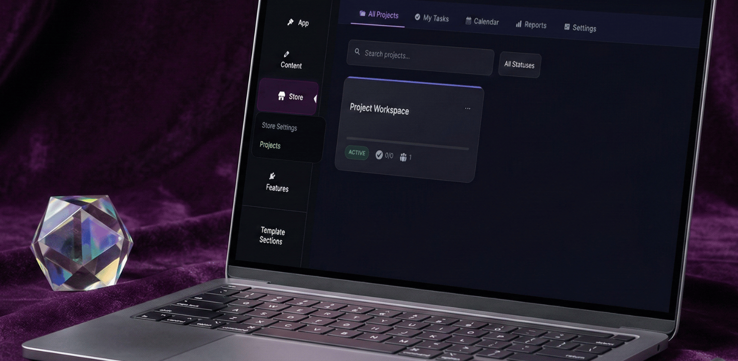 Project Workspace Dashboard