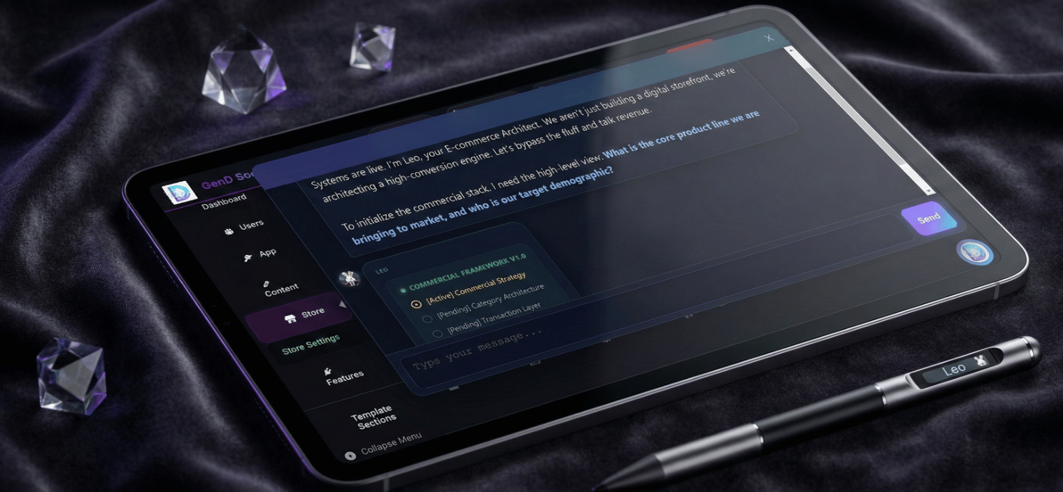 LEO AI Storefront Architecture Dashboard