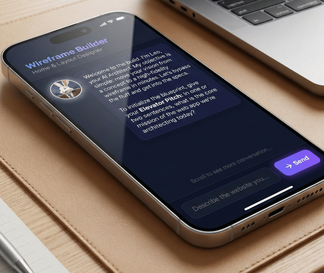 LEO Wireframe Builder Screenshot