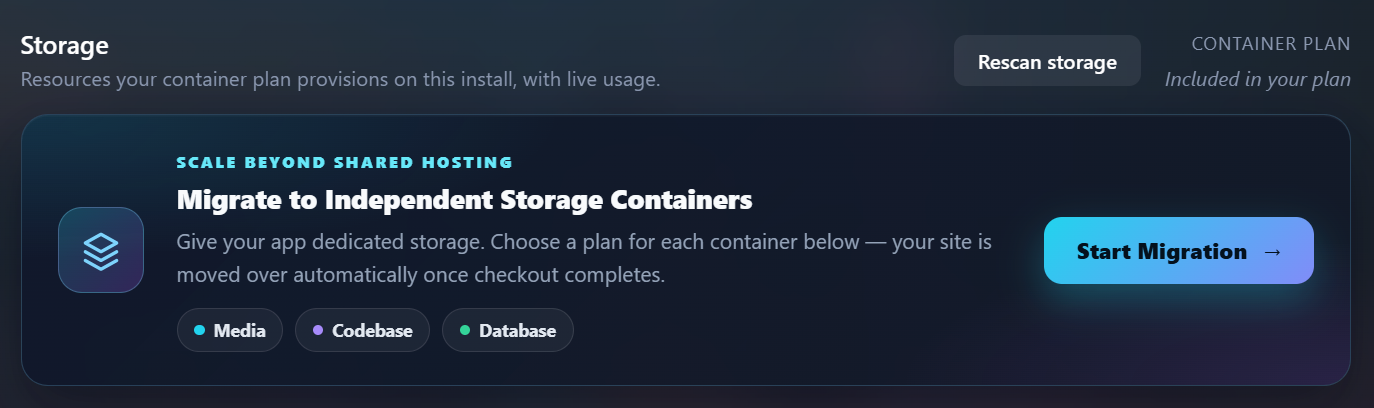 Storage Migration