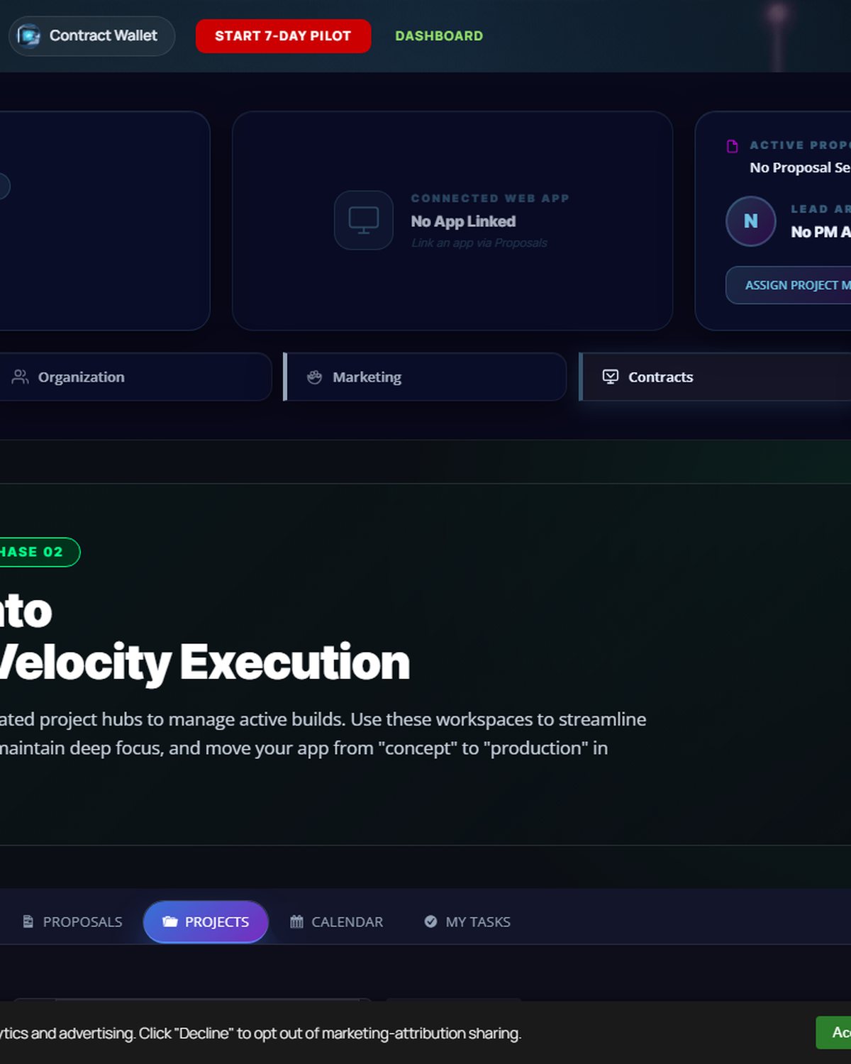 Project hubs and high-velocity execution for every contract.